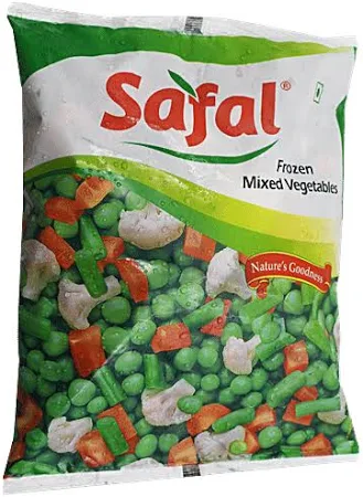 Safal Frozen - Mixed Vegetables 1 kg Pouch